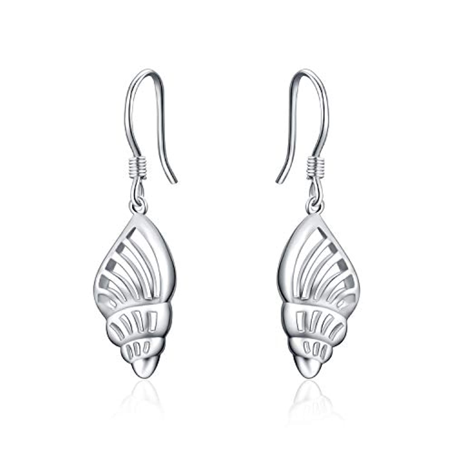 conch dangle earrings