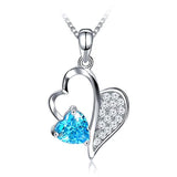  Silver Heart Pendant Necklace