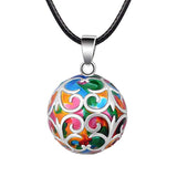 Silver Harmony Ball Necklace 