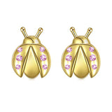 Animal Ladybug stud earrings