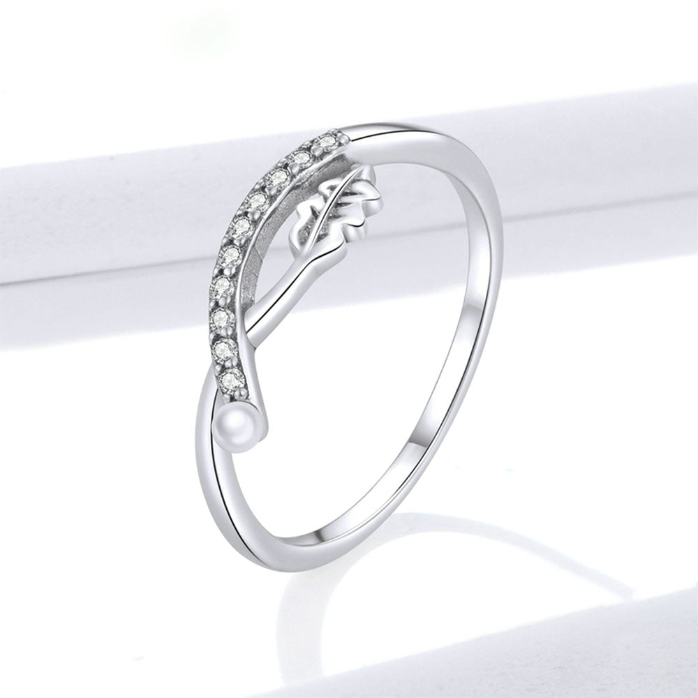 Buy Fashion Frill Stunning American Dimaond Butterfly Design Silver Plated  Adjustable Ring For Women & Girls Beautiful Ring Valentine Ring Online at  Best Prices in India - JioMart.