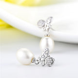 New Excellent Butterfly Earrings Mounting Simple Wedding Earrings