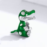 Baby Crocodile Animal Charm for Original  Bracelet 925 Sterling Silver Design Fine Jewelry Accessories
