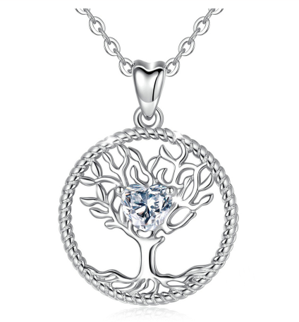 Vera Wolf Hand Crafted Sterling Silver TREE OF LIFE Pendant Necklace with  PERIDOT – Sunflower Hollow