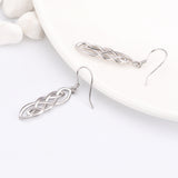 Newest Design Drop Jewelry Rhodium Plating Pendant Earrings Designs For Women