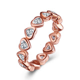 Online Jewellery Wholesale Zirconia Engagement Rings with Big Gemstone ring