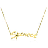 16-20 inch personalized name necklace for birthday gift