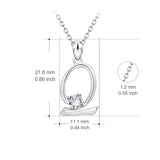 Cubic Zirconia Necklace AAA Crystal Necklace