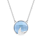 Crystal Fishtail Necklace Go In The Direction Of Your Dreams Engraved Necklace