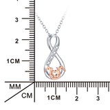High Quality Fashion Pendant Necklace Customed 925 Sterling Silver Jewelry For Woman
