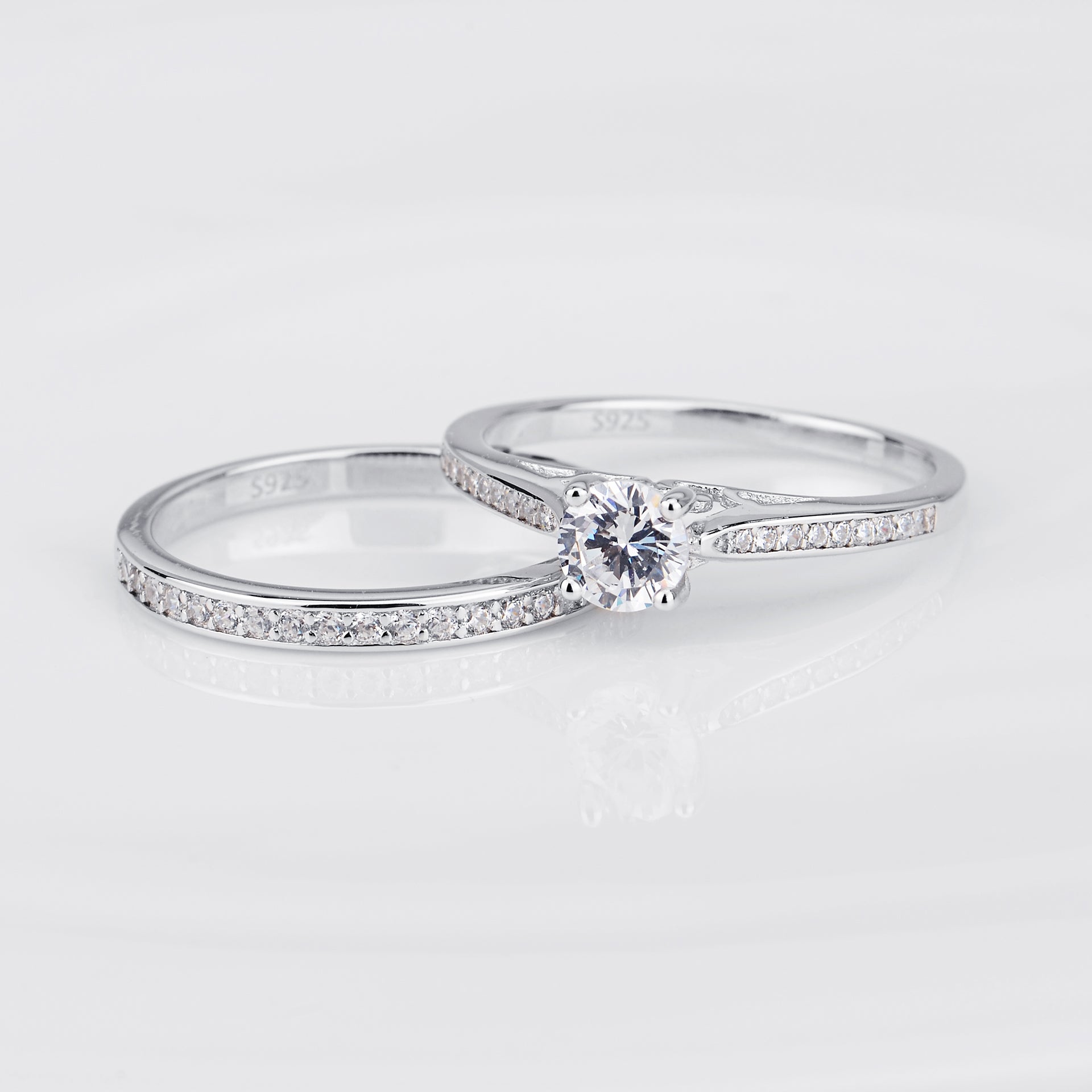 Husband and Wife Ring Fashion Promotional Customized Set Wedding Ring