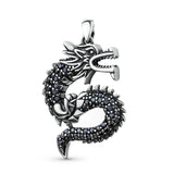 Beautiful Ancient dragon pendant necklaces