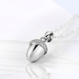Bullet Shaped Necklace Factory 925 Sterling Silver Jewelry For Gifts