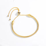S925 sterling silver fashion bracelet snake bone chain chain simple bracelet
