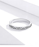 925 Sterling Silver Vintage Finger Rings Fine Jewelry For Women Engagement or Wedding