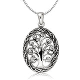 Leaf Nature Inspired Pendant Necklace
