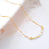 T Smile Necklace Women Cute Accessories Jewelry Fashion Necklace