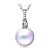 S925 Sterling silver Pearl Necklace Pendants The Little Mermaid for Women