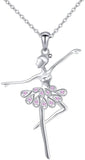 Ballet Dance Pendant Necklace