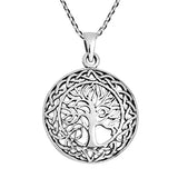 Silver Tree of Life Necklace Pendants