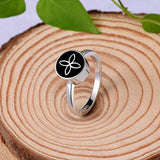 Celtic Knot Circle Cremation Urn Ring Hold Loved Ones Ashes for Women Finger Ring Memorial Jewelry
