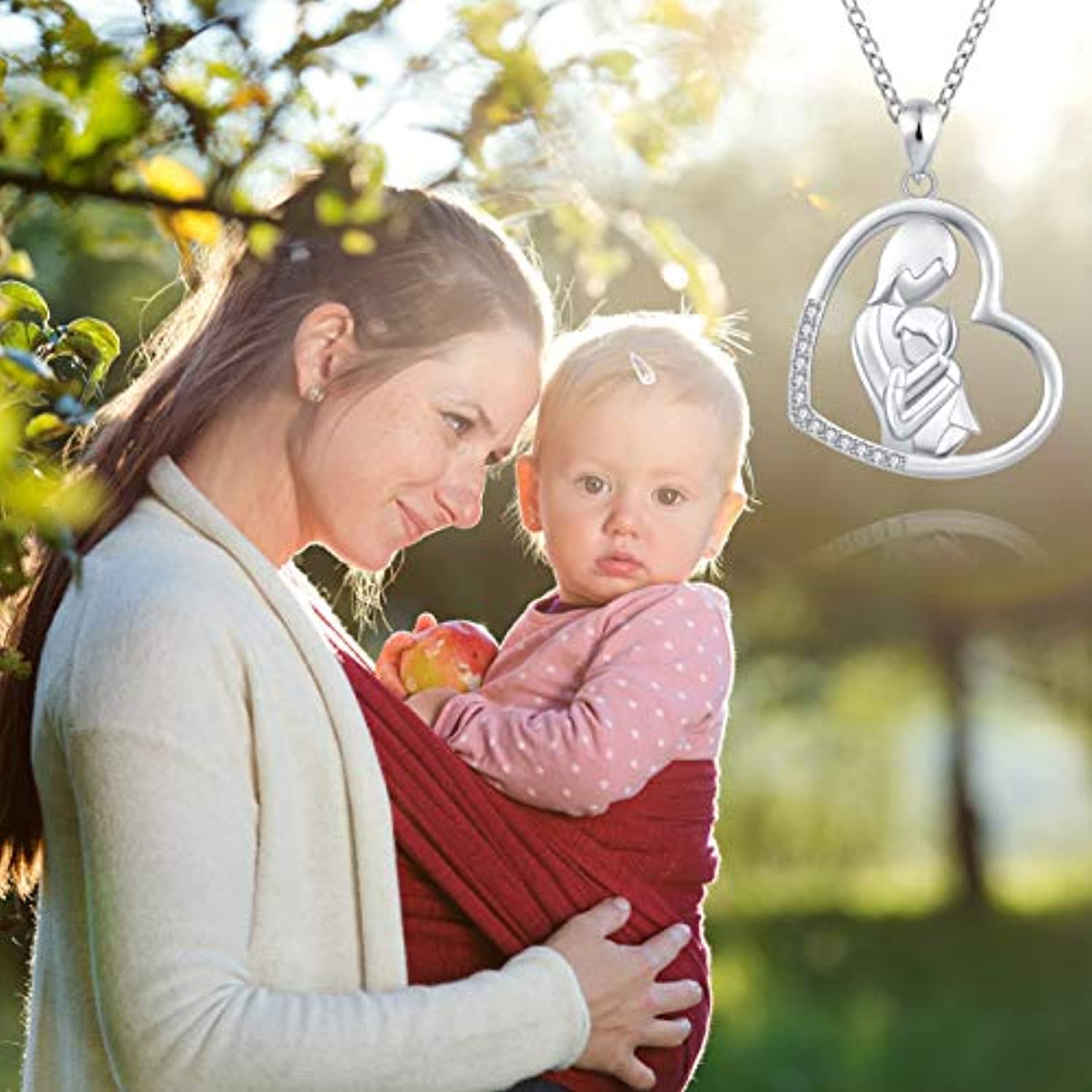Mother Daughter Pendant Necklace 2pcs Split Heart Mom and Daughter Matching  Heart Jewelry Gift for Mom Mother or Daughter : Amazon.in: Jewellery