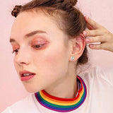 Sterling Silver Opal Star&Moon Stud Earrings Tiny Small Earrings Gifts for Women