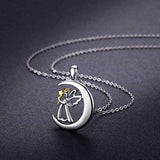 Angel Necklace, Angel Jewelry 925 Sterling Silver Guardian Angel Necklace Angel Pendant for Women (A-Angel Necklace)