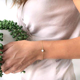 925 Sterling Silver Cubic Zirconia Bracelet For Women