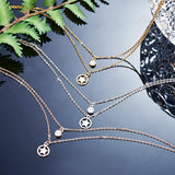 925 Sterling Silver Star Anklet Charms Anklet Bracelet