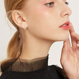 S925 Sterling Sliver Small Huggie Hoop Earrings for Women
