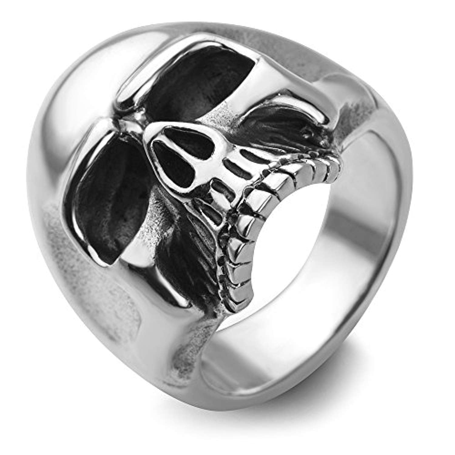 Gothic Skull Ring Collection by Iron Clan Jewelry by ironclanmetal on  DeviantArt