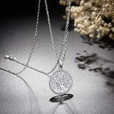925 Sterling Silver  Tree of Life Forever Love Pendant Necklace, Gift for Women Mom