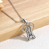 Cat Necklace for Women  925 Sterling Silver Love Heart Cat Pendant, Gifts for Cat Lover - 18Inch Chain