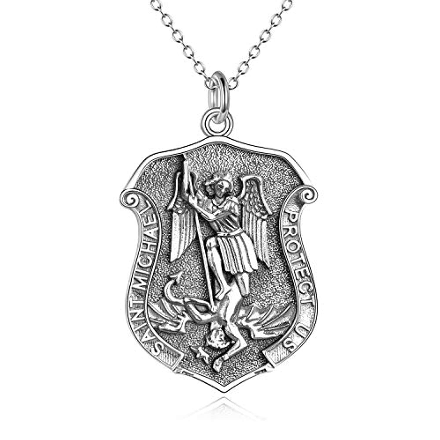 Saint Christopher Protect Pendant Necklace