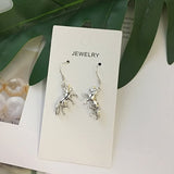S925 Sterling Silver Unicorn Cute Animal Jewelry Dangles Earrings for  Women