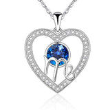 Heart Zodiac Constellation Necklace