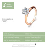 Engagement Ring for Girlfriend Delicate Stone Rings Statement Fashion Jewelry Women Gifts
