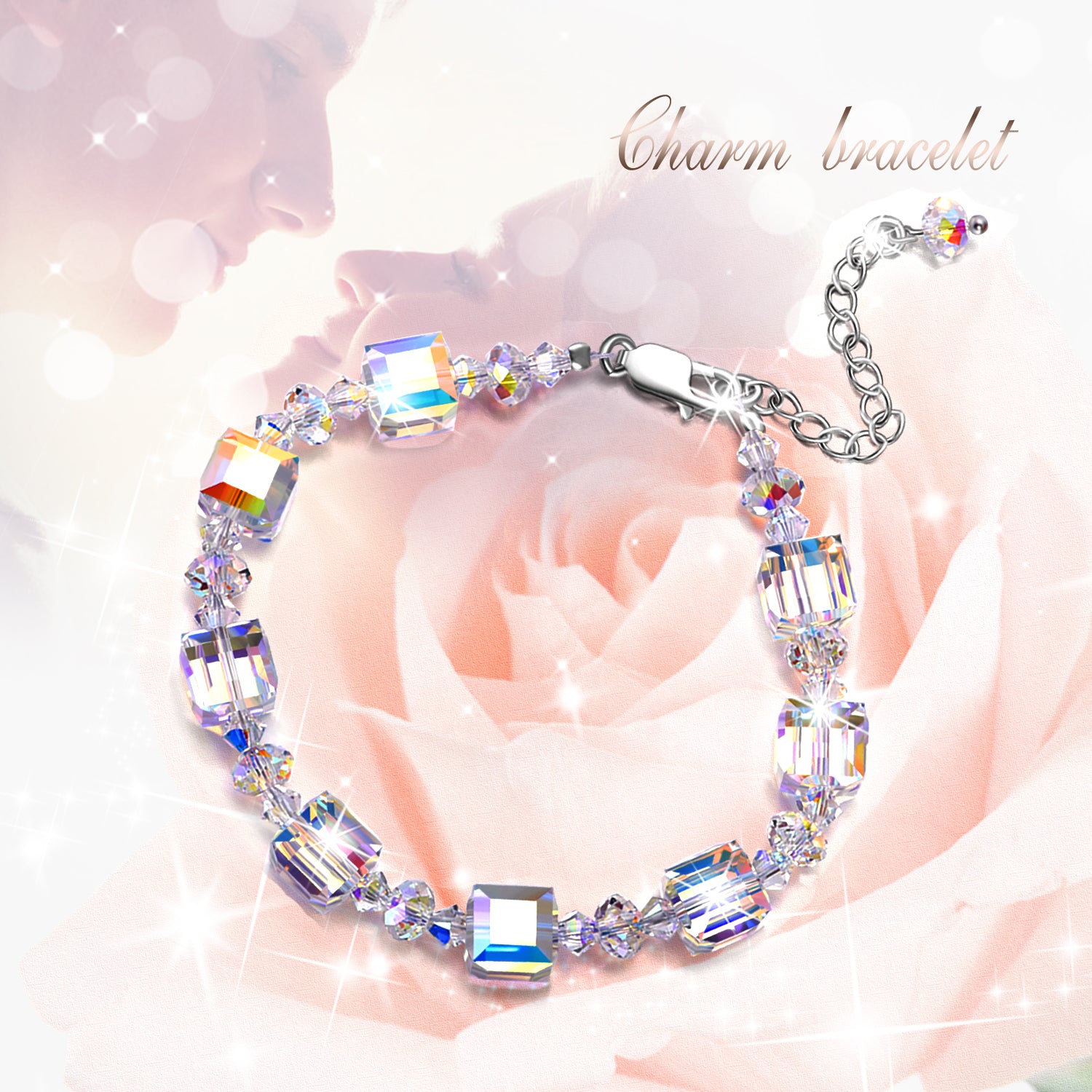 Latest Design Handmade Gemstone Charm Bracelet Custom Wholesale
