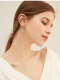 925 Sterling Silver Animal Jewelry Sea Otter Dangle Drop Earrings for Women Teen Girls