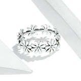 925 Sterling Silver Finger Rings for Women Vintage Rings Band Fashion Jewelry