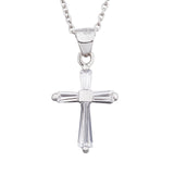 Small Cross Religious Necklace Gemstone Accessory Necklace
