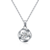 Delicate Cute Cubic Zirconia Pendant Charm Birthday Gift Necklace