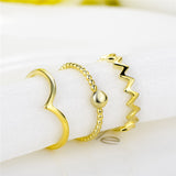 One Piece Simple Rings For Set Wholesale New Arrival Rings