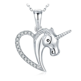 Wholesale Unicorn Silver Pendant Necklace