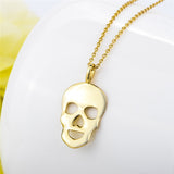 Human Face Shape Silver Necklace Manufacturing Yellow Gold Design Necklace