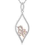 Wedding Pendant 925 Sterling Silver Without Chain Pendant Design