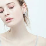Jewellery Fashion Women Opal Stud Earrings For Wedding Women Made With Zirconia