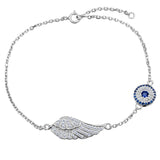 Angel Wing with Evil Eye 