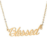 Personalized Name Necklace Adjustable Chain 16"-20"